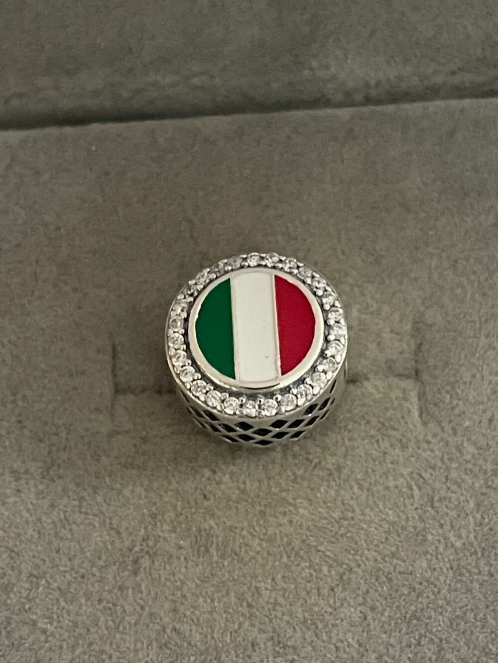 Pandora Italy Flag Exclusive Charm Bead